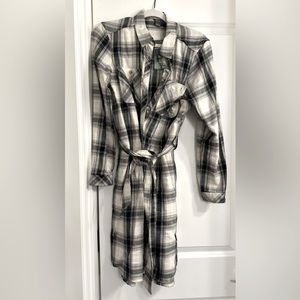 Fremont Flannel shirt dress